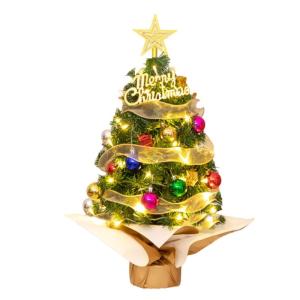 Kerstboom met verlichting 60 cm lichtketting kerstboom mini kerstboom kunstmatige kerstboom kerstdecoratie tafel kerstboom kerstcadeaus