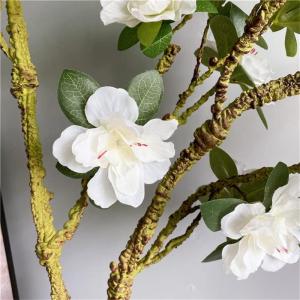 Kunstbloem tak gemakkelijk vorm kunstmatige bloem tape imitatie blad zijde geschikt voor huis bruiloft decoratie (A,90cm)