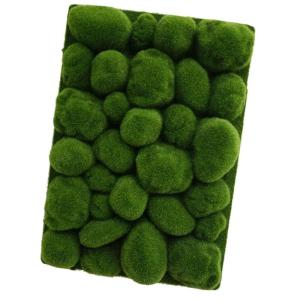 Simulierte Moosdekoration Mikro-landschaftslayout-Requisite Panel Künstliches Gartengras Kunstrasen Rasen Künstliches Moos Für Den Minigarten Mini-gartenmoos Green Seidenbaumwol