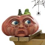 Künstliche Kürbisse,Kunstkürbisse - Harz-Halloween-Tischdekoration,Kürbisdekoration, dekorative Requisiten, Schreibtischfigur für Innen- und Außendekoration