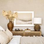 6 stuks Kunstmatige Monstera Bladeren met Lange Stam Tropische Nep Plant Bladeren Schuim Realistisch Goud Faux Monstera Blad voor Bloemstuk Huis Tuin Party Decor, 43x13cm, 40x9,5cm