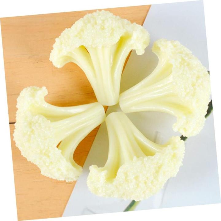 Blumenkohl Modell Lebensechte Brokkoli Verzierung Künstliche Brokkoli Dekore Lebensechte Gemüse Gefälschte Brokkoli Scheibe Zur Dekoration Falsches Gemüse Lebensechte
