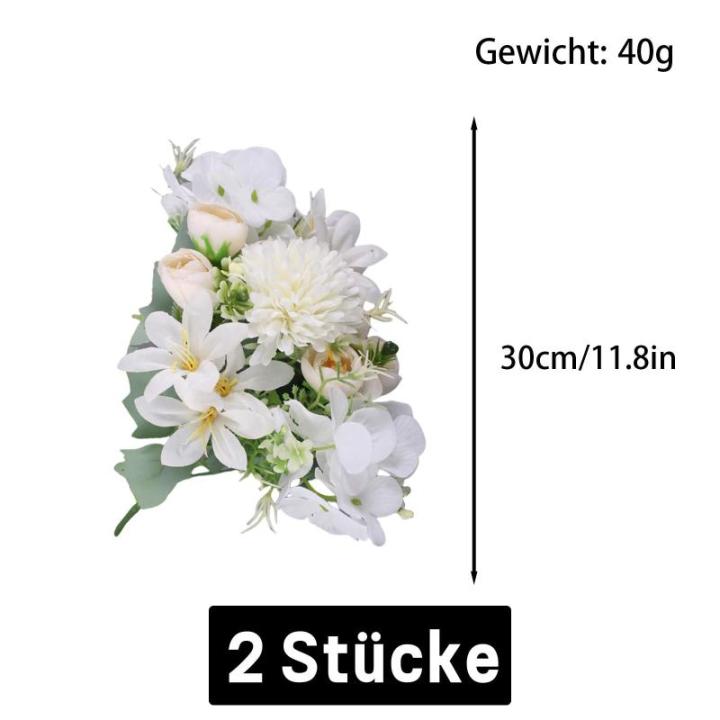 Boeket kunstbloemen kunstbloemen hortensia kunstbloemen planten bloem bloemstukken bruiloft kamerdecoratie 1017