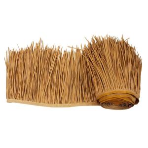 Ashtray-Hu Kunstmatige Mexicaanse strodak, strorol, 50 cm breed, hoge dichtheid PE Tiki hoed palmen stroplaten lopersimulatie, tropische decoraties (afmeting: 0,5 x 7 m/1,6 x 23ft)