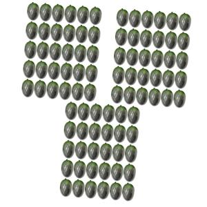90 STK Olivenimitat Modell Mit Gefälschten Früchten Künstliche Früchte Zur Lebensechten Dekoration Olivenornament Olivenschimmel Dekoration Mit Künstlichen Früchten Plastik