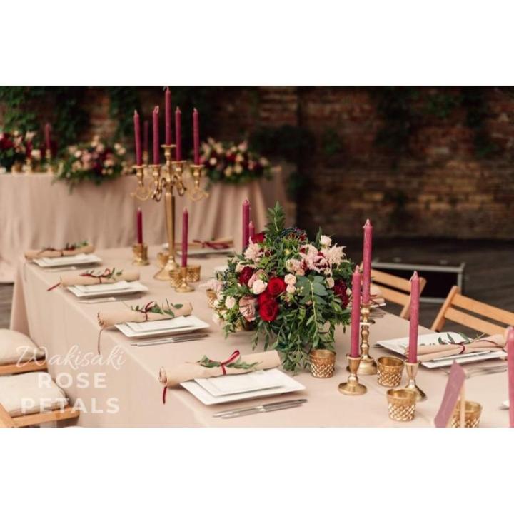 (Getrennt, Desodoriert) Künstliche gefälschte Rosenblätter für Romantische Nacht, Hochzeit, Event, Party, Dekoration, in loser Schüttung (1000 Stücke, Kalifornisches Gold)