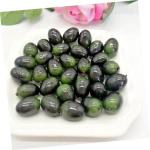 150 STK Olivenimitat Olivenornament Olive Dekorationen Künstliche Früchte Falsches Obst Obstdekor Modell Mit Gefälschten Früchten Dekoration Mit Künstlichen Früchten Plastik