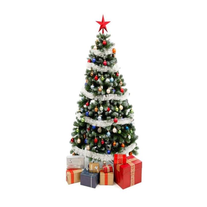 Waterdicht 15.2x39.4in Muurschildering Muursticker, Verwijderbare Raamsticker, voor Kerstversiering Eetkamers Slaapkamers Salons Showcase Decoratie(Christmas tree door stickers)