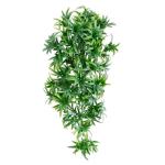 Kunstplant cannabis/hennep, hangplant voor terraria, als verstopplaats voor je terrarium, The Wind Claw Blaven, wijnstok 30-60 cm (medium 40 cm)