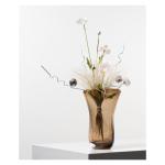Kunstblumen Künstliche Blumenarrangements für den Innenbereich – handgefertigte Glasvase mit lebendigen Kunstpflanzen für Wohnzimmer, Hotel, Heimdekoration für jeden Anlass