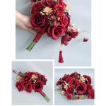 Hochzeitssträuße für die Braut, Brautjungfer, Brautsträuße, Hochzeitsblumenstrauß