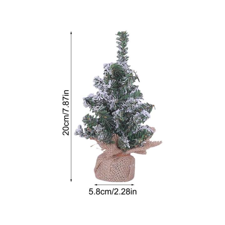 Tisch-Weihnachtsbaum,Weihnachtsbaum klein, Miniatur-Weihnachtsbaum-Tischdekoration, Niedliche Miniatur-Schneebaum-Weihnachtsdekoration, Heimdekoration, Tischdekoration für Wohnzim