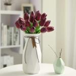 Kunstbloem tulp kunstbloem latexmateriaal echt gevoel bruiloft slaapkamer familie hotel feest interieur studeerkamer knutselen decoratie