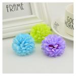 mooie kunstmatige krans bloem panelen 200 stuks goedkope 5 cm zijden chrysant hoofden home bruiloft decoratie muur krans voor de tuin maken deur nep (kleur: oranje roze)