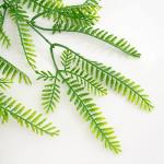 2 stuks 80 cm kunstmatige hangende planten nep klimop wijnstok nepvarens Perzische rotan nepplanten voor muur binnen buiten tuin bruiloft wanddecoratie (groen)