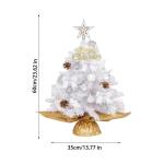 Kerstboom met verlichting 60 cm lichtketting kerstboom mini kerstboom kunstmatige kerstboom kerstdecoratie tafel kerstboom kerstcadeaus