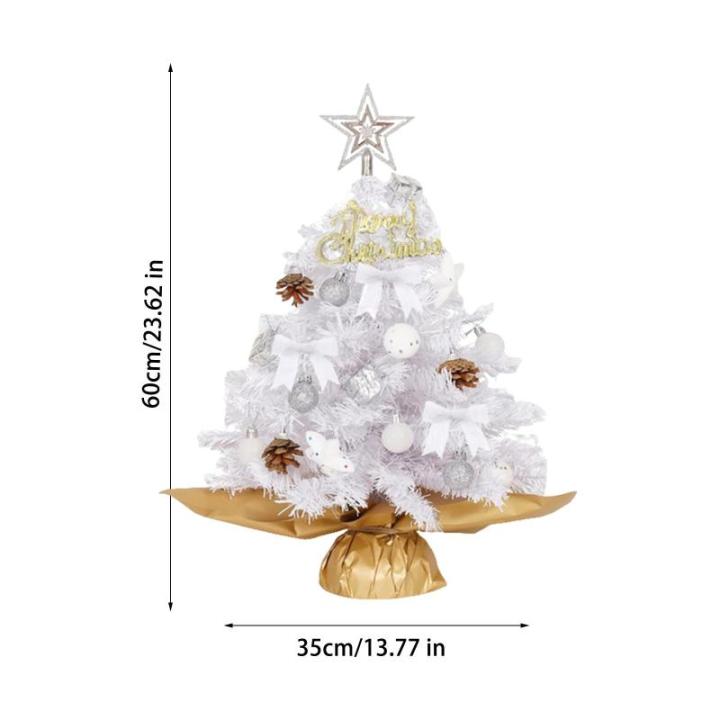 Kerstboom met verlichting 60 cm lichtketting kerstboom mini kerstboom kunstmatige kerstboom kerstdecoratie tafel kerstboom kerstcadeaus