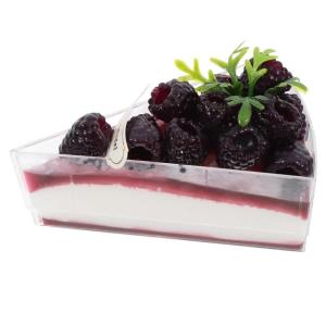 Fake Kuchen künstliche Kuchen Faux Slice Cake Künstliche Desserts Shop Kuchen Display Modell Für Home Decor Fotografie Requisiten Realistisches Essen(A)