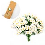 144 Klein boeket nep calla wit nep bloem bloemen gunst vak decoratie Tafel verstrooit geschenk bruiloft verjaardag doop Kerstmis