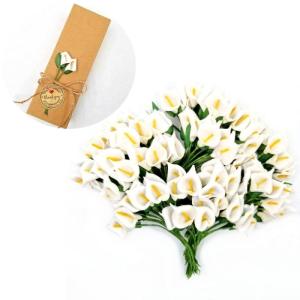 144 Klein boeket nep calla wit nep bloem bloemen gunst vak decoratie Tafel verstrooit geschenk bruiloft verjaardag doop Kerstmis