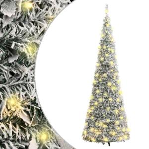 Pop-Up-Weihnachtsbaum Künstlich Beschneit 200 L 210 cm, Tannenbaum Künstlich, Christmas Tree, Tannenbaum Deko, Weihnachtsbäume
