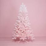 Künstlicher rosa Weihnachtsbaum, Weihnachtsbaum-Kiefer, falscher Sakura-Baum im japanischen Stil, unbeleuchteter, aufklappbarer Weihnachtsbaum, modischer Weihnachtsbaum，Pink-210