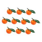 1 Satz Lebendige Orangen Requisiten Szenenschmuck Schüssel Vasenfüller Früchte Kunstobst Künstliche Früchte Desktop-deko Mit Künstlichen Orangen Künstliches Orangendekor PVC