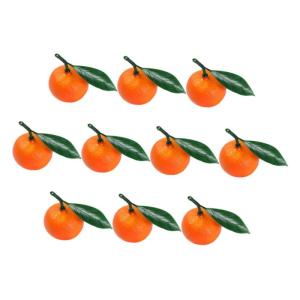 1 Satz Lebendige Orangen Requisiten Szenenschmuck Schüssel Vasenfüller Früchte Kunstobst Künstliche Früchte Desktop-deko Mit Künstlichen Orangen Künstliches Orangendekor PVC