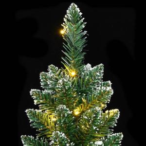 Kunstkerstboom, slank, dennenboom, kerstboom, oncht, kerstdecoratie, 300 leds, 180 cm