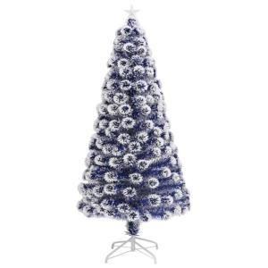 Künstlicher Weihnachtsbaum mit Beleuchtung 120 cm Glasfaser Christbaum Kunstbaum Dekobaum Tannenbaum Weihnachten Künstlicher Weihnachtsbaum für Weihnachtsdeko