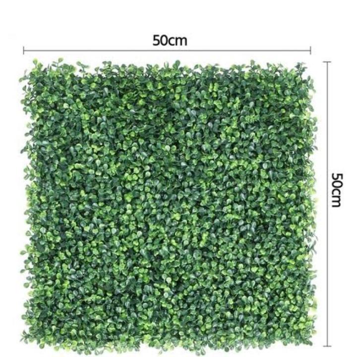 12 stuks plantenwand, klimop, inkijkbescherming, uv-bescherming, 50 x 50 cm, uv-bescherming, , heggenplanten, windbescherming, decoratie voor muur, balkon, tuin, groen