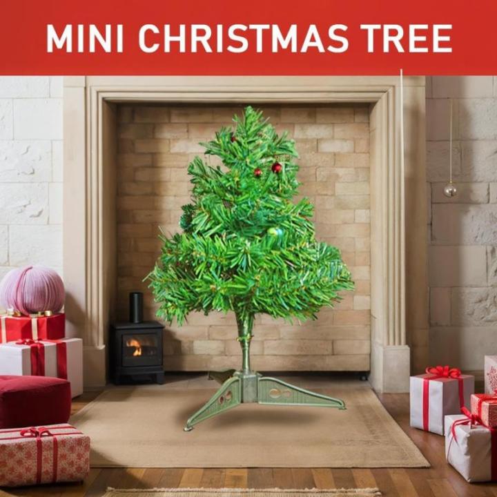 Künstlicher Mini-Weihnachtsbaum, 30,5 cm, künstlicher grüner Tisch-Weihnachtsbaum, Mini-Weihnachtsbaum für Tisch, Zuhause, Büro, Innen- und Außenbereich, Urlaubsdekoration (G