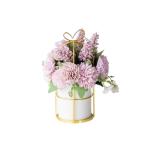Kunstblumen Künstliche Pflanzen, europäische Keramikvase, Büro, Kaffee, Desktop, künstliche Blumen im Topf, künstliche Nelkendekoration für jeden Anlass
