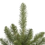 Tannenbaum Kunstbaum mit PVC-Spitzen, Weihnachtsdeko Dekobaum für Innen Außen Künstlicher Weihnachtsbaum Klappbar mit Ständer Grün 210 cm