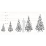 RFT Kunstkerstboom, sparrenhout, 150 cm, met standaard, EU gemaakt, 210 cm