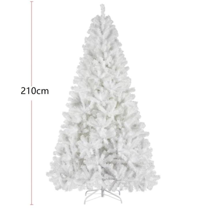 Weihnachtsbaum Weihnachtsdekoration Mit Tannenbaum, Geeignet for Zuhause, Büro Drinnen Und Draußen Christbaum(210cm)