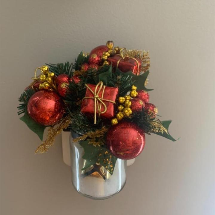 Künstliche Weihnachtsstiele,künstliche Kiefernspieße Zweige Weihnachten Blumenplektren und Sprays Urlaub Winter Blumenplektren für Girlande, Kranz, Weihnachtsdekoration (Silver