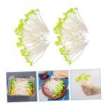 4 Sätze Künstliche Bohnensprossen Home Decor Wohnungsdeko Restaurant-Display-gemüse Realistisches Obstspielzeug Sojasprossen Aus Kunststoff Künstliches Gemüse Plastik 50 Stüc