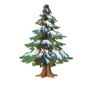 Weihnachtsbaum Slim - Weihnachtsbaum Mini kleine Tisch hölzerne Deko Ornamente mit Miniatur Tischplatte DIY Schreibtisch Mini Baum, Weihnachtsbaum Stehen für Kinder Geschenk, Inn