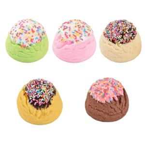 Fake Kuchen künstliche Kuchen Künstliche Eisportionierer Bälle 5 Stücke Faux Eiskugeln Simulation Kuchen Gefälschte Lebensmittel Desserts Realistisches Essen