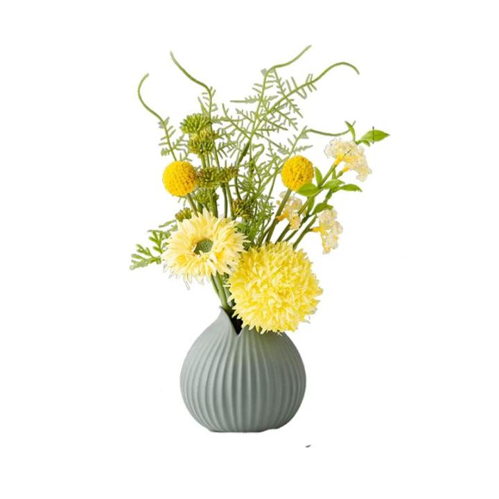 Kunstblumen Künstliche Blumen mit Topf, Kunstpflanzen, künstliche Blumen, künstliche Blumen im Topf – Blumenarrangements für die Hochzeit zu Hause für jeden Anlass