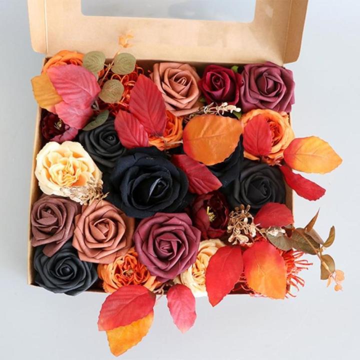 Imitationsblumen Blumenkästen Kreative DIY Halloween Blumenparty Baumschmuck Künstliche Blume