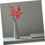 2st Simulation Pflaumenblüte Blumenvase Rosenstrauß Einmachgläser Dekoration Blumenstrauss Blumenstrauß Gefälschtes Pflaumenblütenornament DIY Pflaumenblüten-dekor Plastik R