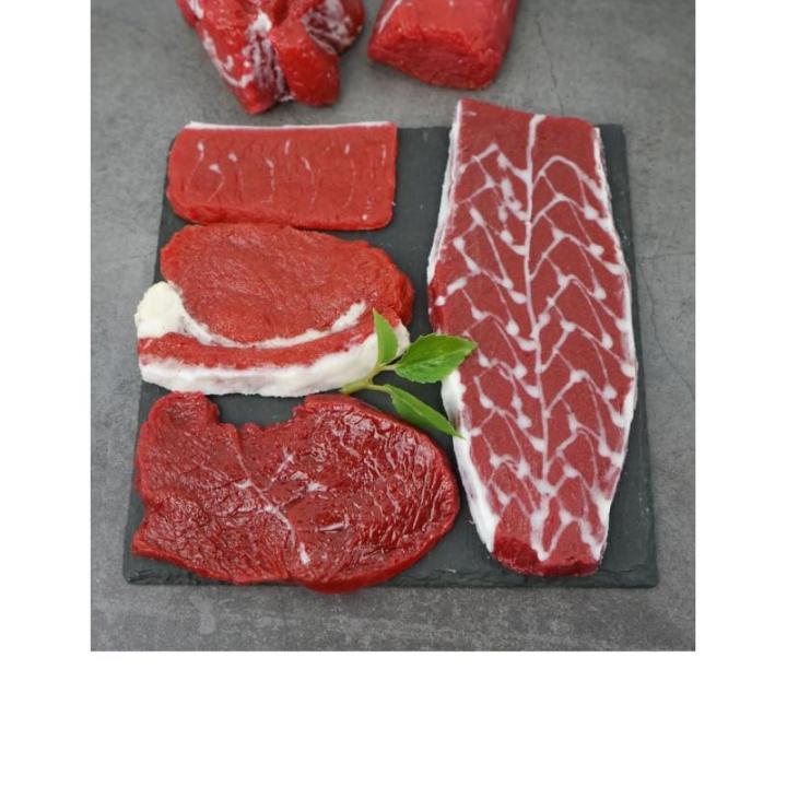 PVC hoge simulatie vers vlees model winkel varkensvlees schijven varkenshart varkenshart tong rekwisieten spareribs ingewanden nep runderborst varkenshart