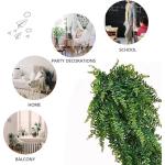 4 Stks Kunstmatige Hangende Planten Varen Bladeren Decoratie Kunstmatige Hangende Planten Faux Bosten Varen Nep Kunstmatige Varens Opknoping Planten Boston Varens Faux Perzische Ne
