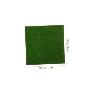 5st Mikro-landschaftsrasen Künstlich Grüne Pflanzen Gras Miniaturgras Gartenhandwerksgras Feenhaftes Dekor Konserviertes Moos Kunstrasen Grüner Rasen Mikroszene Stoff Quadrat