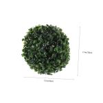 2st Simulierter Mailänder Ball Rundes Kunstgrün Nachgemachter Grasball Simulation Grasball Hängender Grasball Künstliches Aufhängen Hängendes Gras Gartenkugeln Plastikblume G