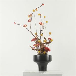 Kunstblumen Klippenzypressen-Blumendekorationen im chinesischen Stil, künstliche Blumenarrangement, künstliche Blumenornamente für das Heimbüro für jeden Anlass