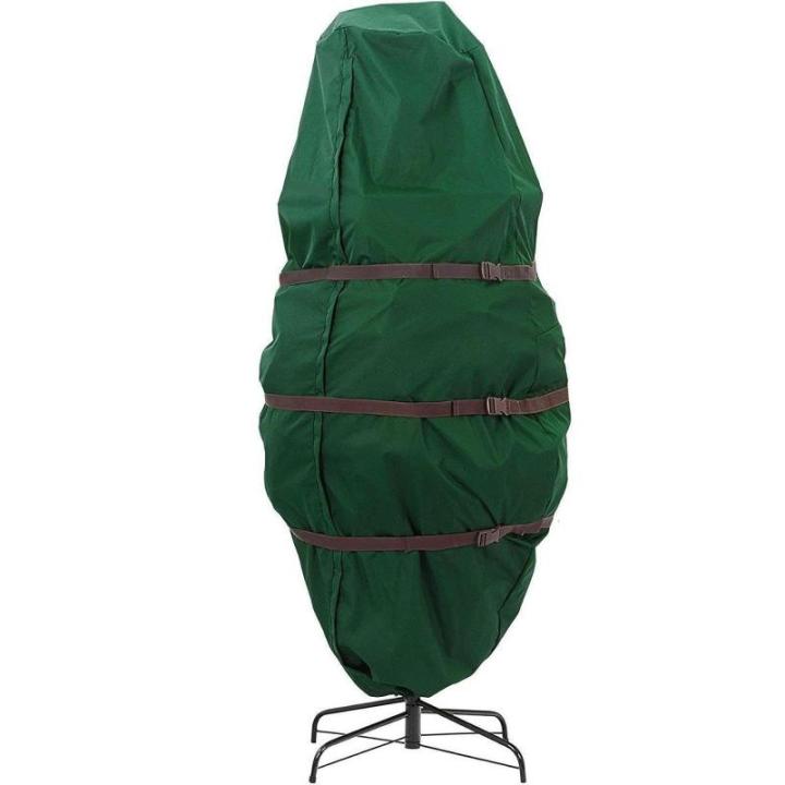 Aufrechte Weihnachtsbaum-Aufbewahrungstasche, Behälter, dekorative Weihnachtsbaum-Abdeckung mit Reißverschluss für den Innenbereich, Weihnachtsbaum, S