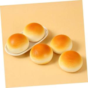 Fake Kuchen künstliche Kuchen 5 Stücke Simulierte Brot Künstliche Modell Simulation Brot Gefälschte Lebensmittel Dekorationen Für Shop-Display Realistisches Essen
